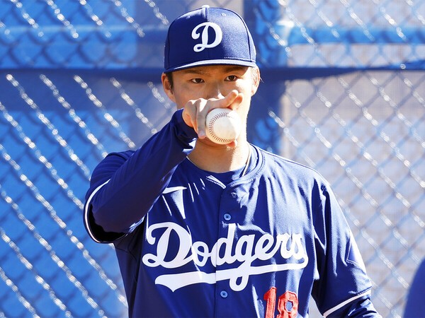 山本由伸はドジャース投手陣を牽引するほどの実力　photo by Getty Images