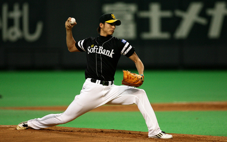 2003年に16連勝、2005年には開幕15連勝を達成した斉藤和巳。