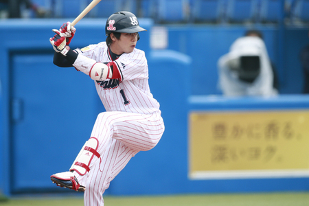 現在、セ・リーグトップタイの10本塁打を放っている山田哲人