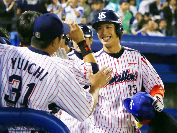 日本人右打者のシーズン最多安打記録を満塁本塁打で決めた山田哲人