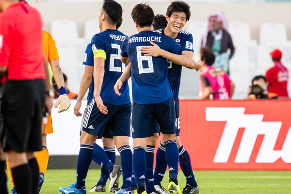 サウジアラビアを１－０で振り切り、準々決勝進出を決めた日本代表