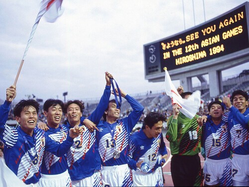1992年、広島で行なわれたアジアカップで、日本は初優勝を飾ったphoto by Toshio Yamazoe