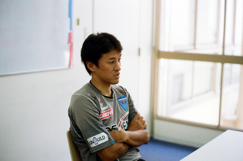 横浜フリューゲルスのキャプテンとしてチームを牽引した山口素弘氏。現在は横浜FC監督