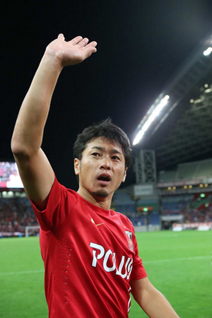 1994年に浦和レッズに入団し、20年間第一線でプレイしてきた山田暢久。