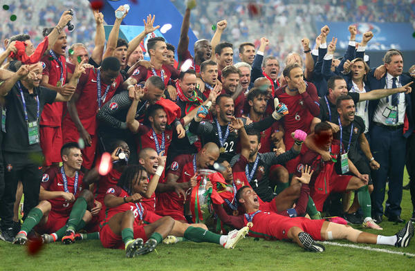ユーロではポルトガルが初優勝を飾った　photo by Getty Images