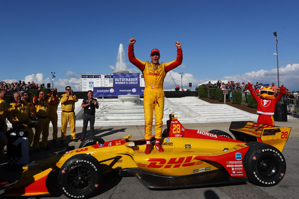 デトロイト・レース２で今季初優勝を飾ったライアン・ハンター-レイ