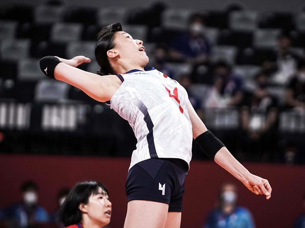 東京五輪で日本の主力として活躍した石川真佑　photo by FIVB
