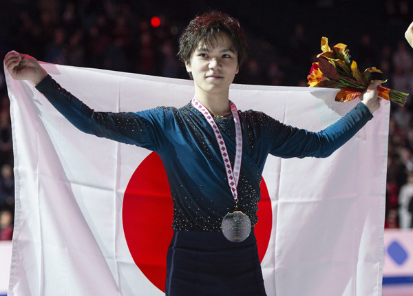 フリーで自己ベストを更新し、スケートカナダで逆転優勝を飾った宇野昌磨