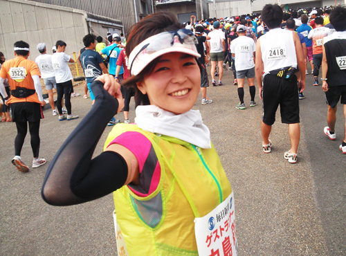 ハーフマラソンが大好きな私は、先週末、千葉の大会に参加してきました！