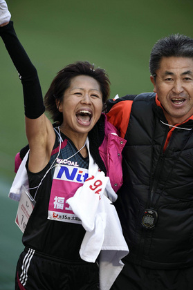 過去あまり相性のよくなかった大阪マラソンで、結果を残した福士加代子