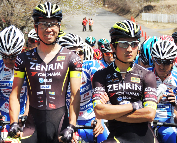 Ｊプロツアー個人部門首位の畑中勇介（左）と全日本選手権を制した窪木一茂（右）記事を読む＞【自転車】チーム結成４年目、TeamUKYOに「今」必要なことphoto by Nishimura Akira