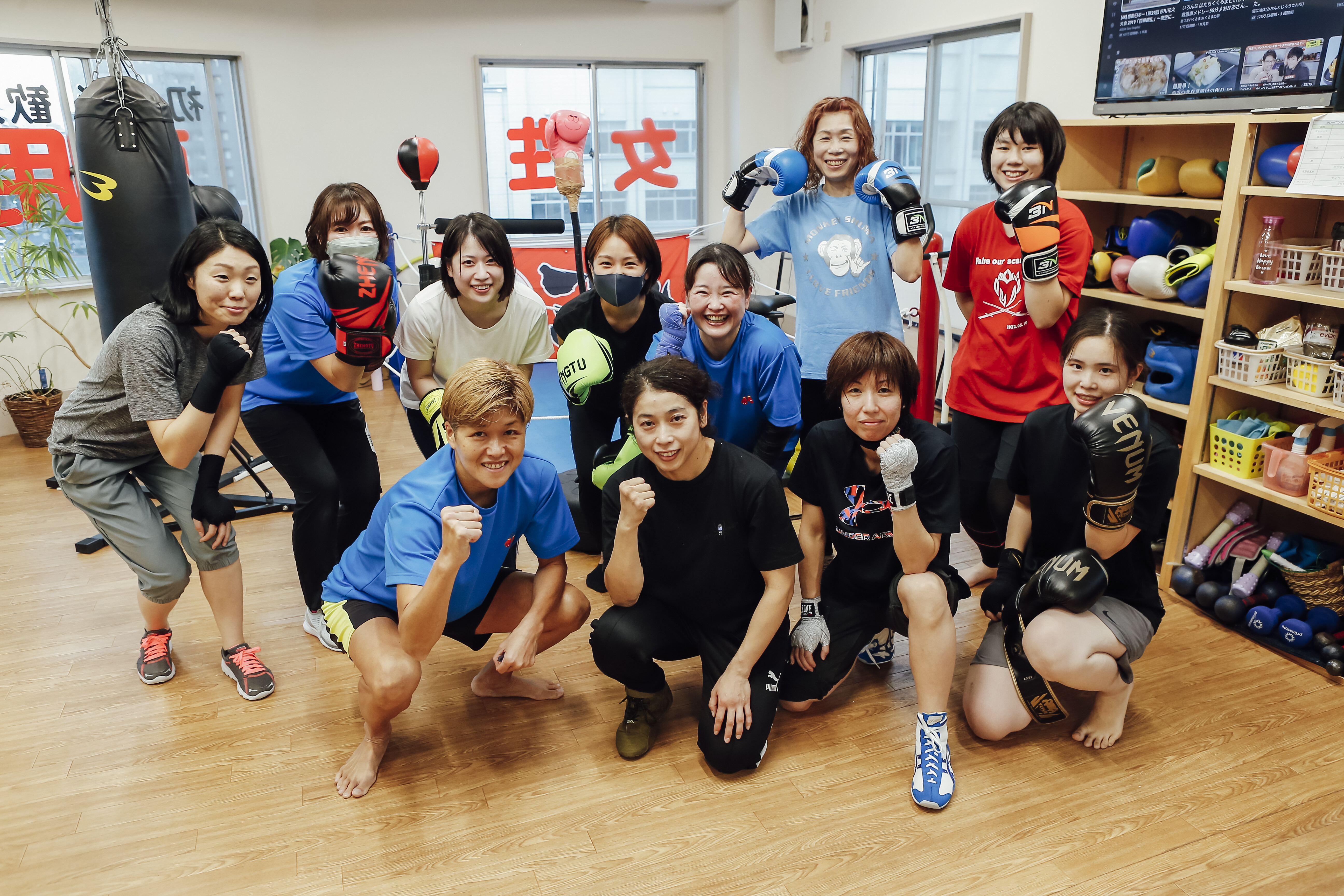 Girl's Fun Boxing Gym（台東区）にて