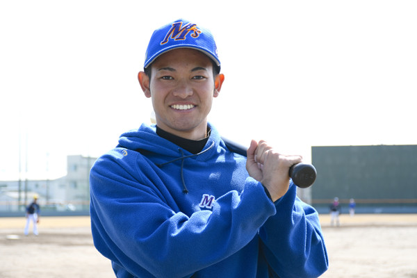 昨年、BCリーグの石川ミリオンスターズに入団した神谷塁