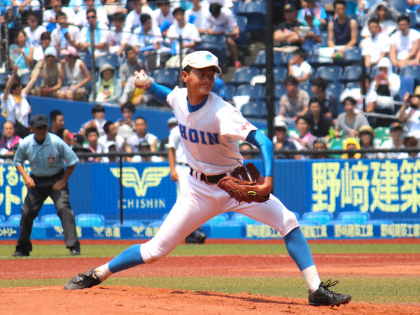 チームを21年ぶりの決勝へと導いた八千代松陰のエース・川和田悠太
