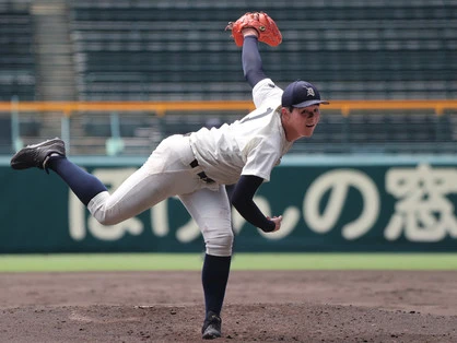 スカウト注目の大分商・川瀬が粘りの投球。気になる進路は大学かプロか