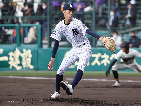 昨年秋、チームを初の東北大会へ導いた八戸西の福島蓮