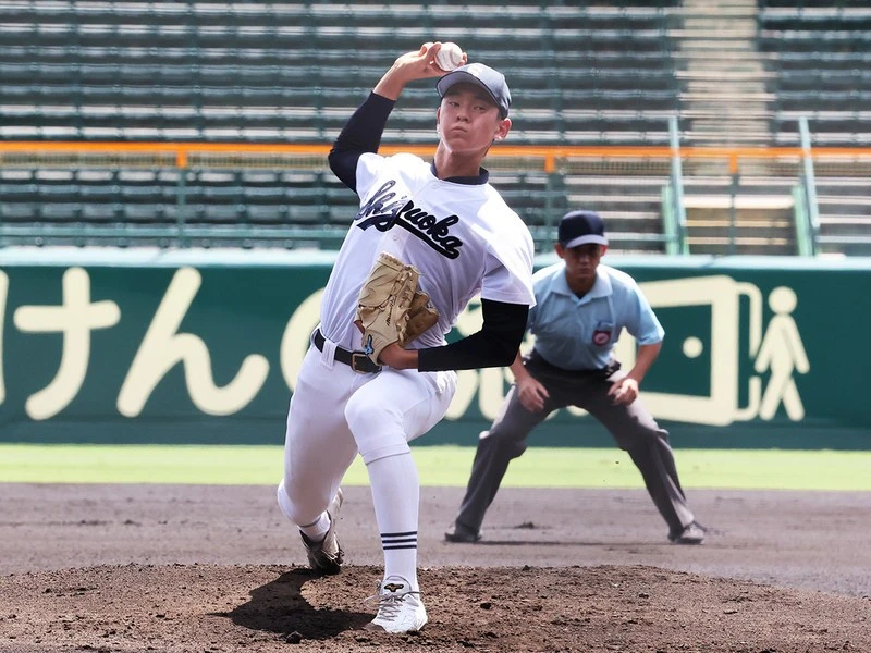 静岡高のエースに感じた中学時代とのフォームの違い 初戦敗退も高須大雅の未来は希望に満ちている 高校野球他 集英社のスポーツ総合雑誌 スポルティーバ 公式サイト Web Sportiva