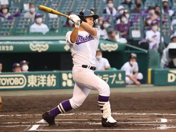 敗れはしたが東北学院戦で本塁打を放った愛工大名電の田村俊介