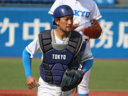 「東大野球部を勝たせてみろ」、恩師の言葉に「はい」。64連敗ストップの立役者、松岡泰希捕手の武器は”記憶力”