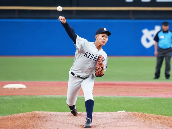 大学野球選手権で圧巻のピッチングを見せた九州共立大の稲川竜汰