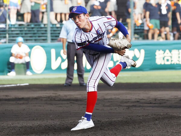 古賀康誠との二枚看板でチームを準優勝に導いた下関国際の仲井慎
