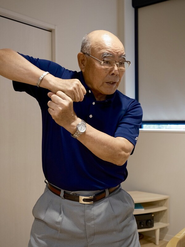 PL学園の当時の指導について熱弁する中村　写真／スポルティーバ