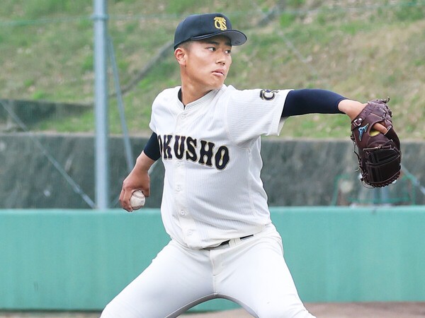 今夏の徳島大会をひとりで投げ抜いた徳島商のエース・森煌誠