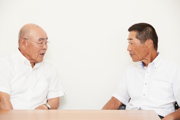 ふたりの思い出話は尽きず、対談は３時間に及んだ