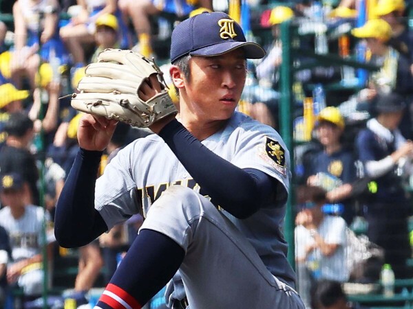 今夏の甲子園で唯一150キロ台をマークした仙台育英の湯田統真
