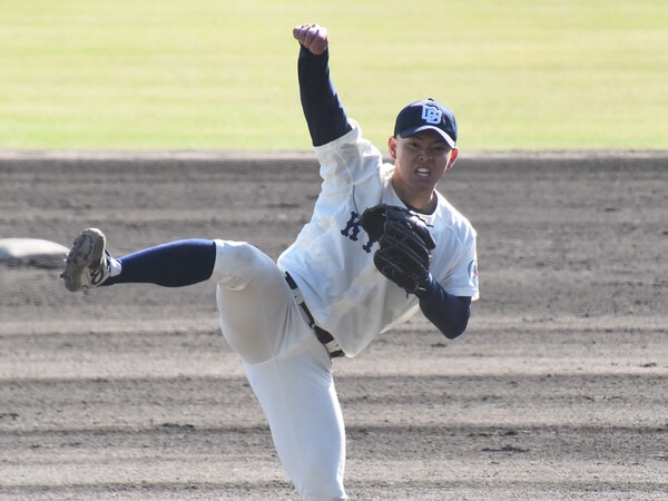 京大３年時の春のリーグ戦で３勝を挙げた水江日々生　photo by Kikuchi Takahiro