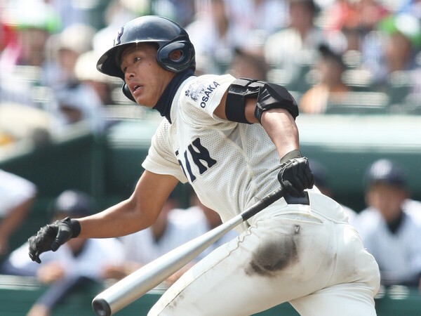 2008年夏の甲子園で通算打率５割５分２厘 大阪桐蔭の不動の１番・浅村栄斗は強打でチームを日本一に導いた | web Sportiva  (スポルティーバ)