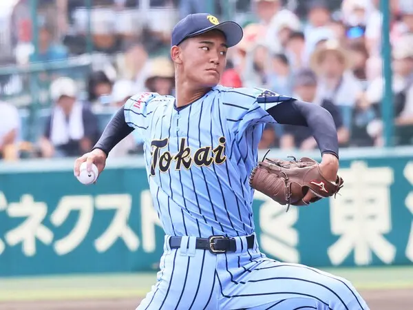 中学時代から評判の東海大相模・福田拓翔　photo by Ohtomo Yoshiyuki