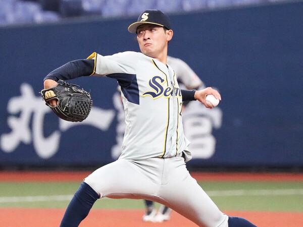 チェンジアップが持ち味の西濃運輸・吉田聖弥　photo by Sankei Visual