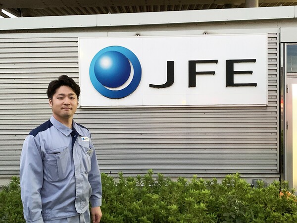 現在はJFEスチール株式会社 東日本製鉄所でサラリーマンとして働いている峯本匠氏　photo by Uchida Katsuharu