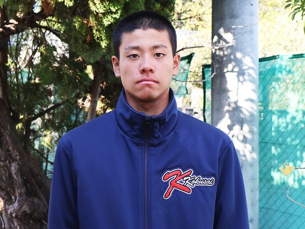 京都国際の新エース・西村一毅　photo by Sawai Fumi