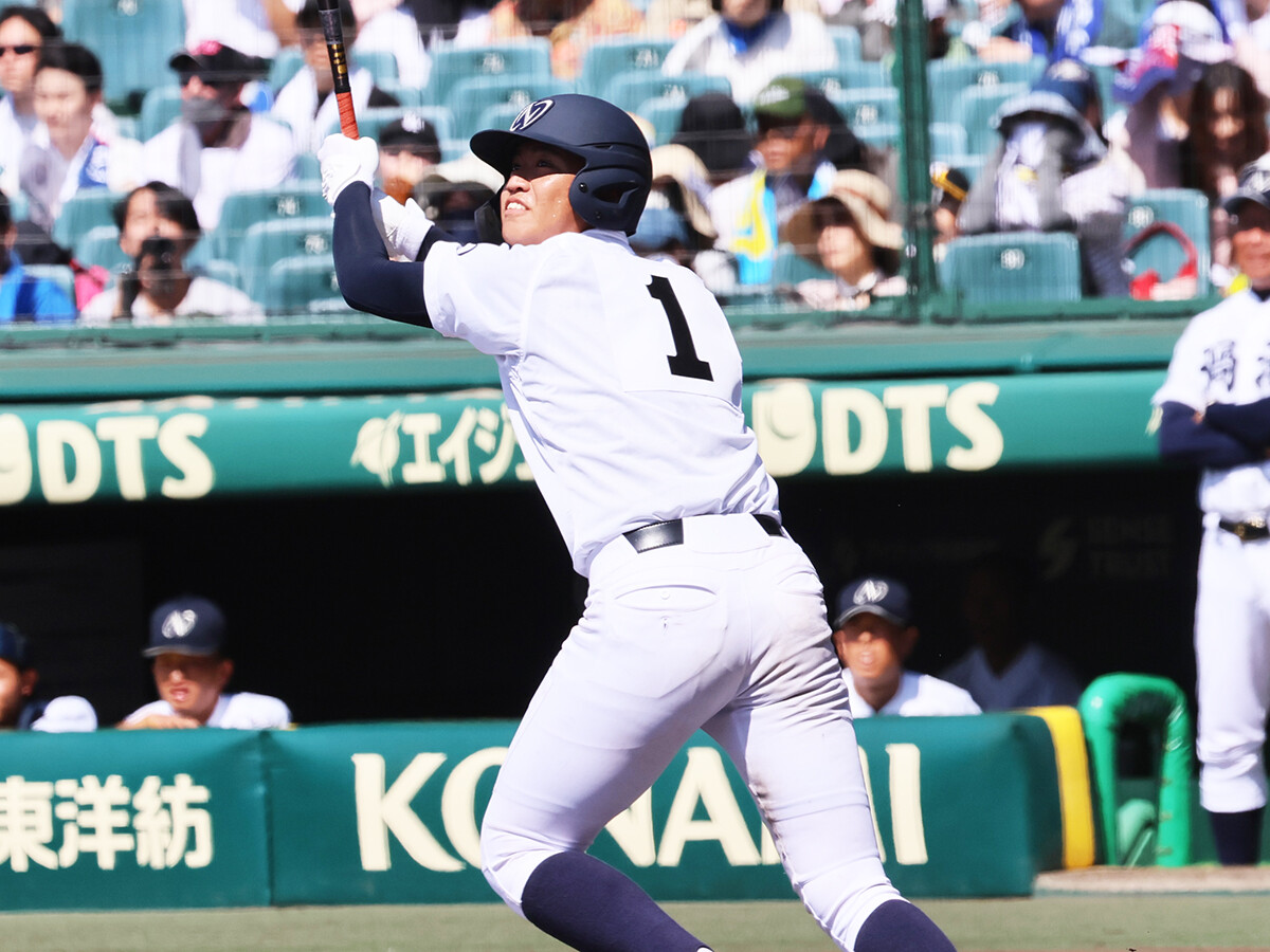 夏の甲子園で見つけた逸材！ 鳴門渦潮のエースで４番・岡田力樹のスイングに見たバットマンとしての将来性