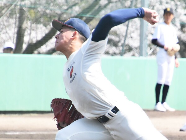 U−18高校日本代表候補強化合宿に参加した未来富山の江藤蓮　photo by Kikuchi Takahiro