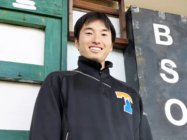 元ロッテの渡辺俊介氏を父に持つ、東大のエース・渡辺向輝　photo by Kikuchi Takahiro