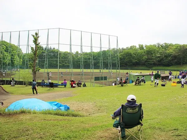 神奈川県秦野市にある上智大のグラウンド　photo by Takagi Yu