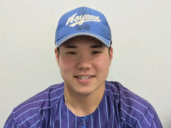 青学大のスラッガー・小田康一郎　photo by Kikuchi Takahiro