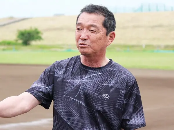 常総学院の監督時代、春夏通算６度の甲子園出場を果たした佐々木力氏　photo by Uchida Katsuharu