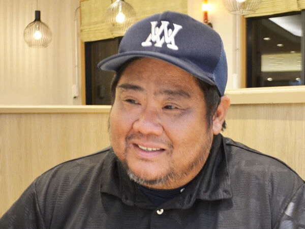 ダンゴムシ打法で甲子園を沸かせた比嘉忠志氏　photo by Matsunaga Takarin