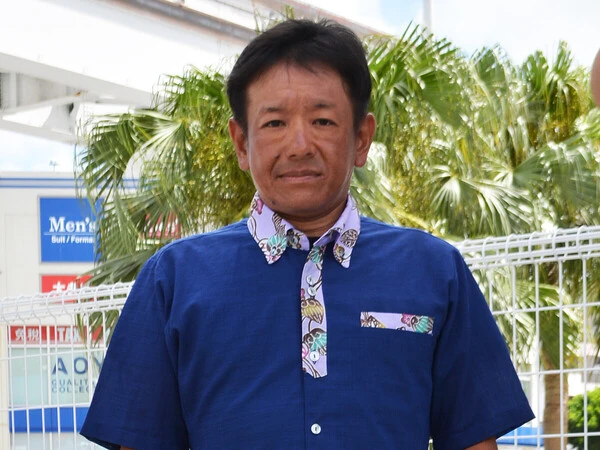 高校３年夏の大会前に退部したと語る長嶺勇也氏　photo by Matsunaga Takarin