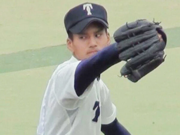 藤浪晋太郎、澤田圭佑とともに大きな期待を受けて大阪桐蔭に入学した平尾奎太氏　写真は本人提供