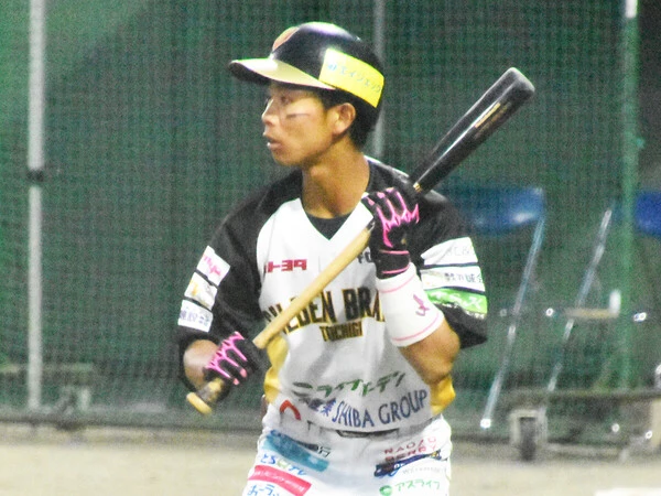 55試合で42盗塁を記録した栃木ゴールデンブレーブスの桃次郎　photo by Kikuchi Takahiro