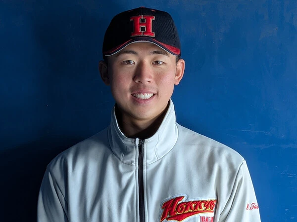 北海道教育大岩見沢の矢花大聖　photo by Kikuchi Takahiro