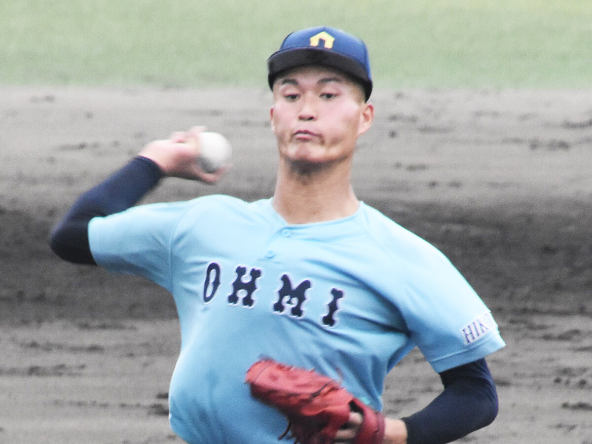 【高校野球】投げる姿はまるで斎藤雅樹！ 近江の148キロ右腕・上田健介が秘める無限の可能性