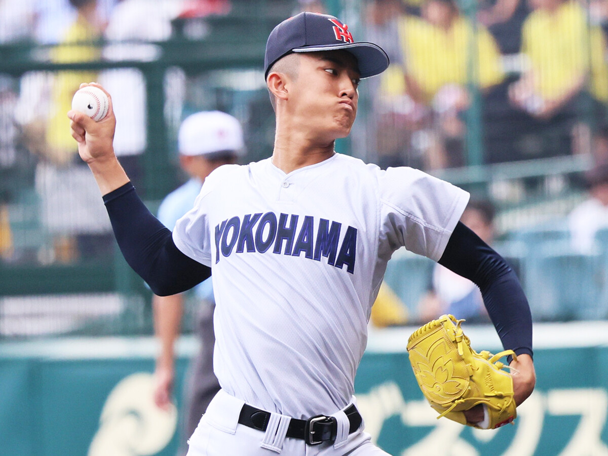 【夏の甲子園2025】横浜２年生右腕・織田翔希が綾羽戦で投じた衝撃の一球と進化の軌跡「松坂超え」も夢ではない！