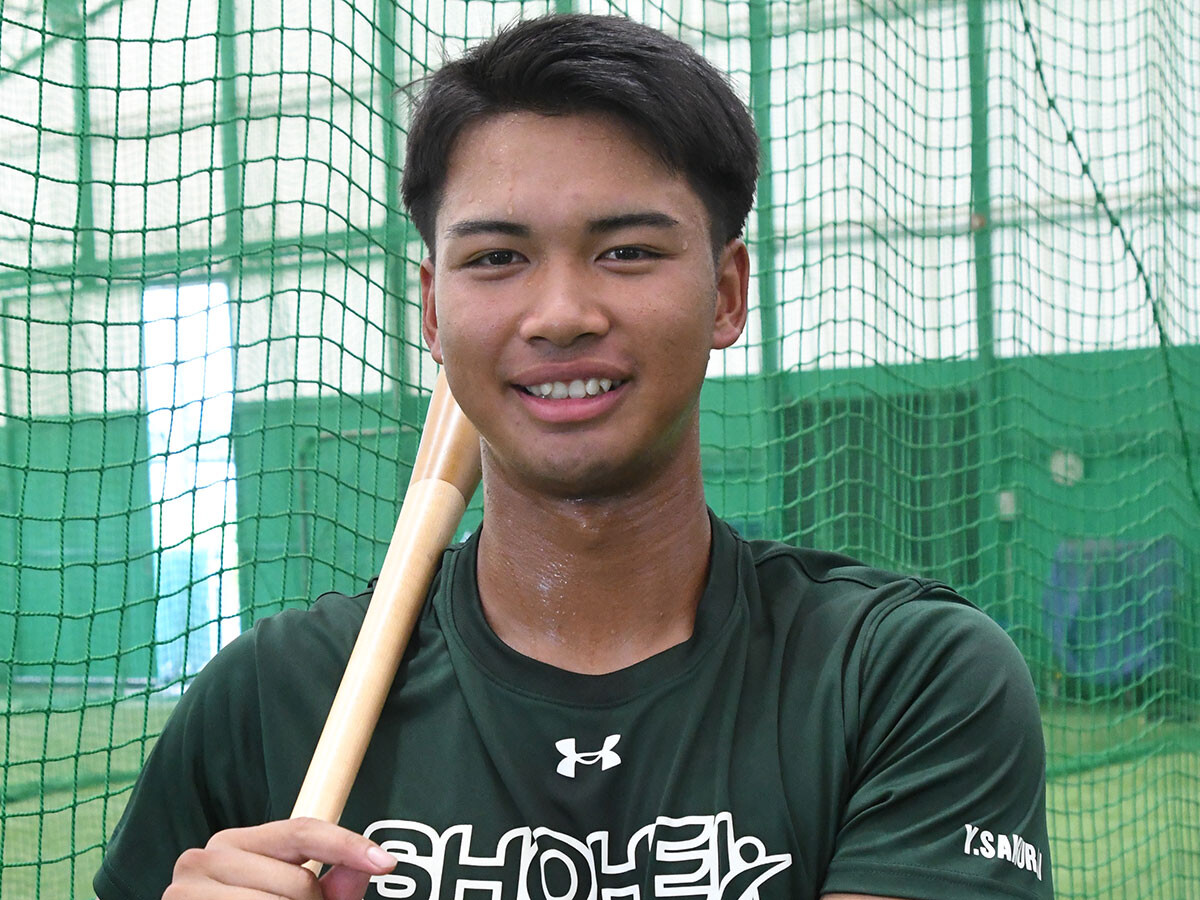 【ドラフト】高校通算49本のスラッガー・櫻井ユウヤが振り返る昌平での日々　プロ野球への思いも語った