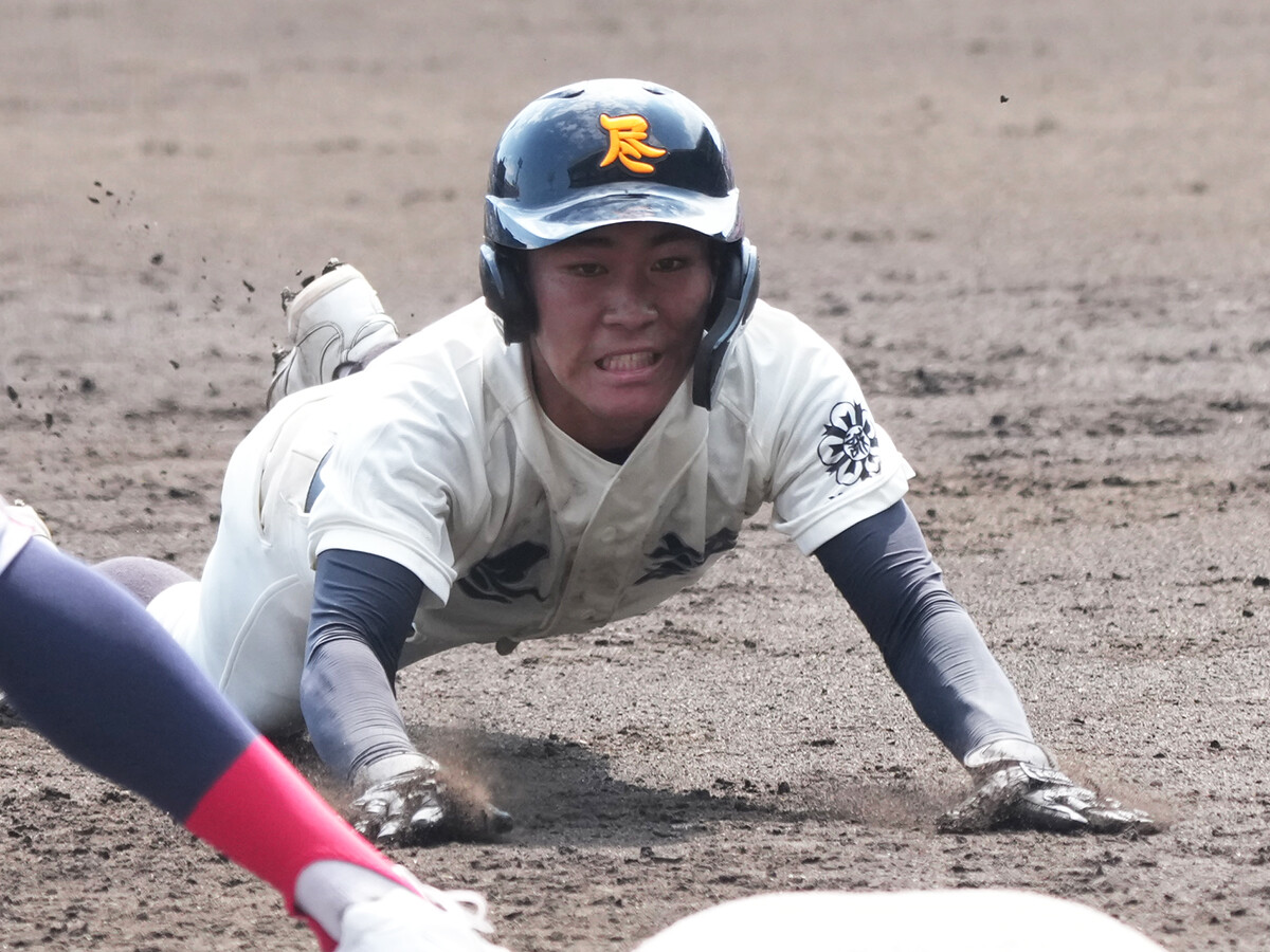 【夏の甲子園2025】尽誠学園・奥一真が圧巻の１試合３盗塁 前年覇者・京都国際を揺さぶった小兵の意地